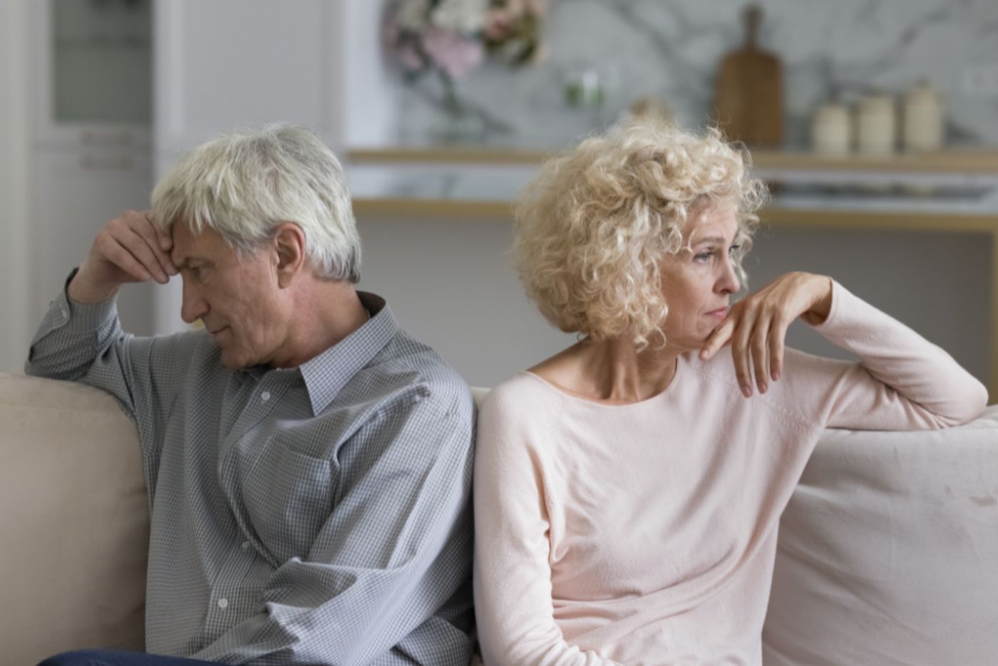 Couple divorcing later in life Couple divorcing later in life